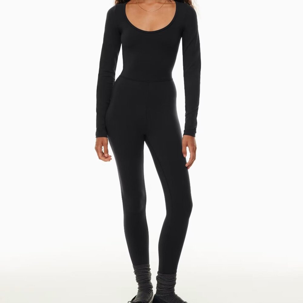 Aritzia Wilfred Free Maxe Jumpsuit Black